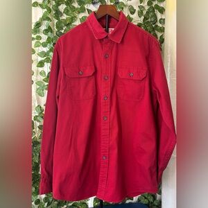 Wrangler Red Long Sleeve Shirt